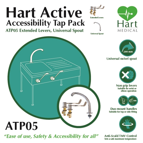 Hart Accessibility Tap - Extended Levers